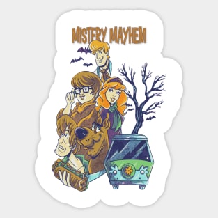 Mistery Mayhem Sticker